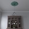 Ekena Millwork Attica PVC Medallion (Canopies up to 7 3/4"), 22"OD x 3 1/2"ID x 1"P, Metallic Sea Mist CMP22ATFSM - alternate 9